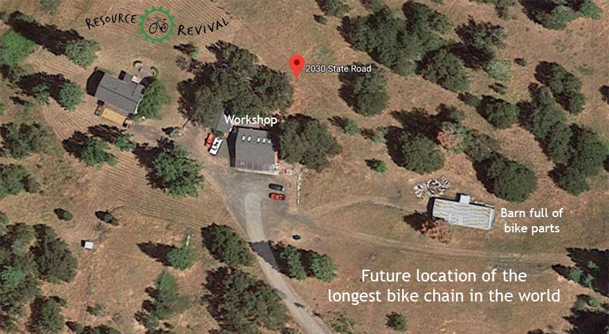 The Longest Bike Chain in the World