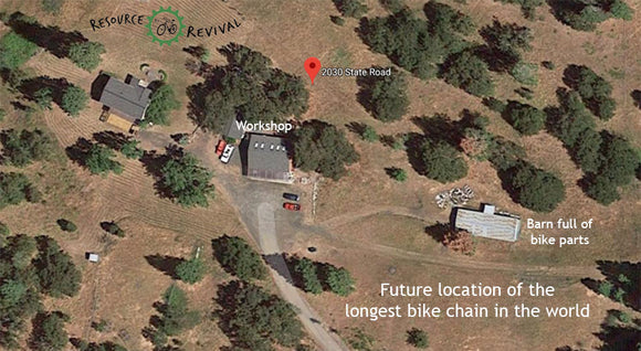 The Longest Bike Chain in the World