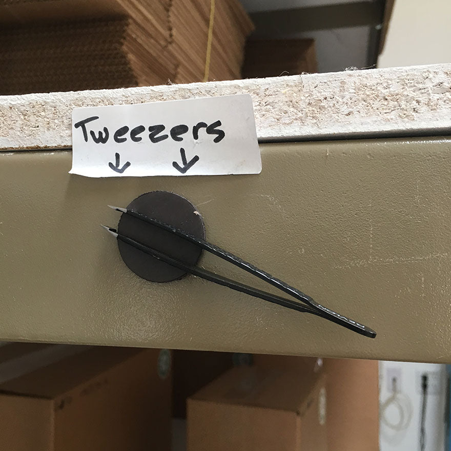 Tweezers, Front and Center