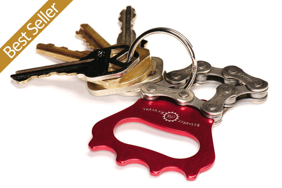 I Love BBQs Button Badge Bottle Opener Key Ring - 55mm, Detachable Metal Keyring