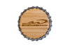 We laser engrave your logo into sustainable bamboo