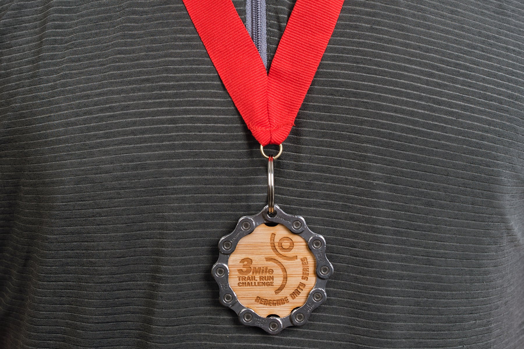 Resource Revival Engraved Bamboo Medal - a great option for budget-conscious rides